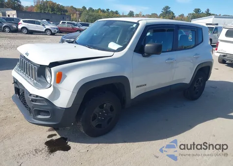 2016 Jeep Renegade Sport from USA, damaged, VIN ZACCJBAT1GPC86203